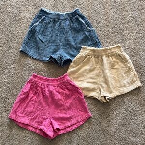 Aerie Textured Shorts
